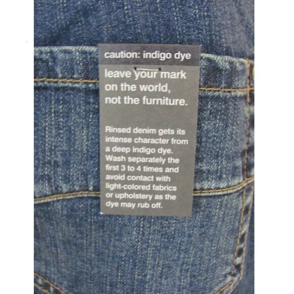 Liz Lange Maternity Jeans Womens Size 6 (32 x 31) Flex Panel Denim Med Wash NWT - Picture 7 of 16